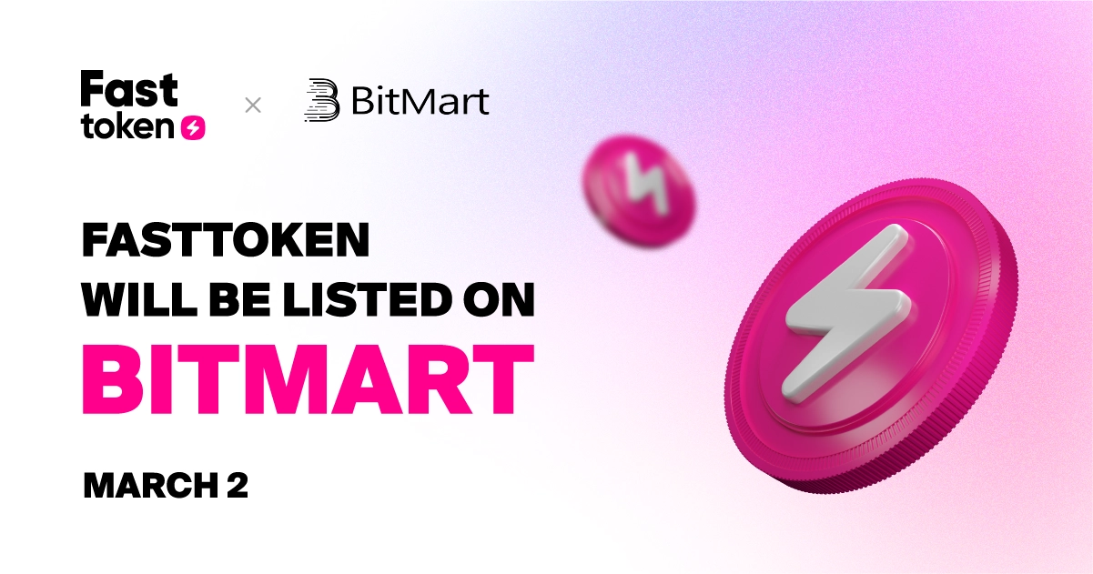 Fasttoken (FTN) sera listé sur BitMart le 2 Mars